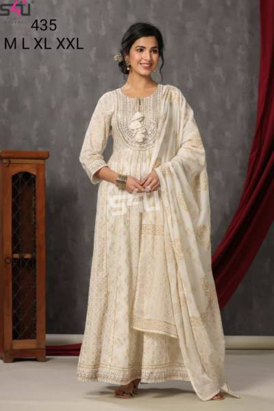 S4U 435 Festive Wear Kurti Collection